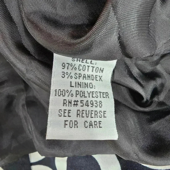 Appraisal Black Circle Cropped Blazer Coat Jacket Medium - Picture 6 of 6